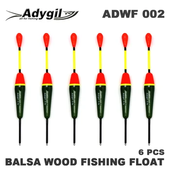 Adygil Balsa Wood Fishing Float ADWF 002 190 mm Floatation 3g 6 szt./lot