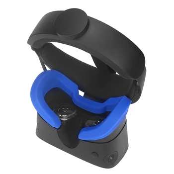 Miękka silikonowa maska na oczy Pokrywa dla Oculus Rift S VR zestaw słuchawkowy akcesoria Oddychająca światło blokujący etui dla oczu Pad