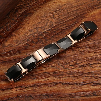 WelMag magnetyczne bransoletki zdrowie, energia, moda czarne ceramiczne bransoletki unisex bransoletka luksusowe biżuteria prezenty Przyjaźń