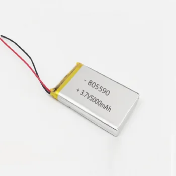 3.7 V 500mAh 805590 polimerowa bateria litowa DIY back clip charging battery power 805590