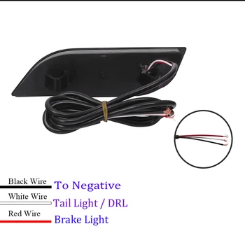 IJDM LED zderzak reflektor do Subaru Impreza WRX lub WRX STi XV Crosstrek funkcja jak ogon,światła stopu i tylne światła przeciwmgielne