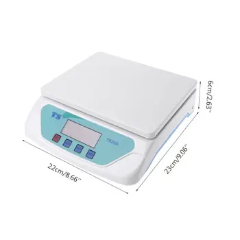 Elektroniczne wagi 30 kg automatycznie ważące waga kuchenna LCD граммовый równowagę dla domowego biura magazynu laboratorium przemysłu A69D