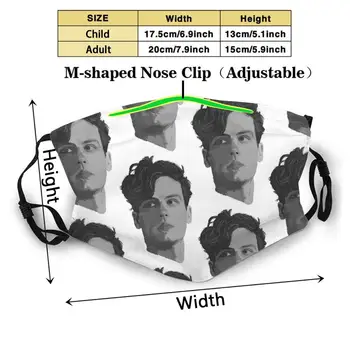 Spencer Reid From Criminal Minds Anti Dust Face Mask Są Zmywalni Filter ReusableCriminal Minds Criminalminds Spencer