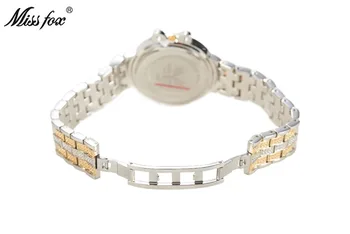 Top Luxury Brand Women Crystal Zegarki Fashion Stainless Steel Rhinestone Band Ladies Wristwatch Charm Woman Casual Clock Saati