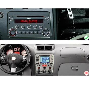 DSP 4G 64G Android 9.0 Car DVD GPS do Alfy Romeo Spider Alfa Romeo 159 Brera 159 Sportwagon RADIO stereo auto navigation