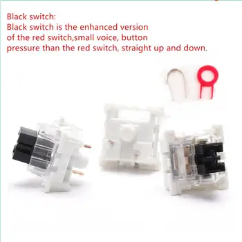 Outemu MX Series Keyswitches - Blue Red black Tawney Switch For Mechanical Keyboards Switches Replacement and DIY