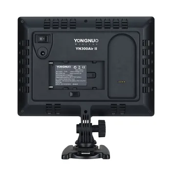 YONGNUO YN300AIR II LED RGB Camera Video Light,dodatkowa bateria z ładowarką Kit Photography Light + zasilacz sieciowy