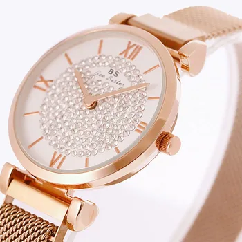 Sprzedaż codzienne damskie zegarki najlepsze marki zegarek kwarcowy magnetyczna klamra damskie zegarki montre femme Relogios Femininos saat