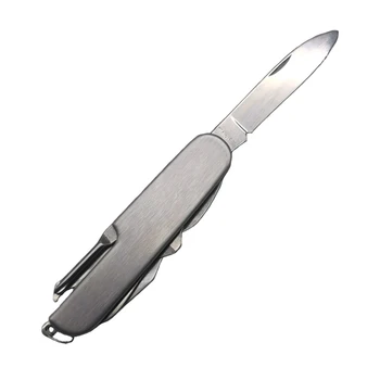 Wielofunkcyjne narzędzie szwajcarski kieszonkowy nóż składany zestaw aluminiowy uchwyt otwarty przetrwania myśliwski narzędzie