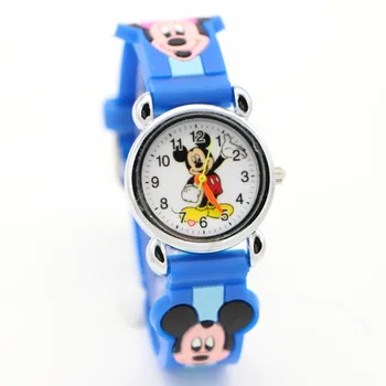 Nowy, luksusowy marki Mickey Minnie Women Fashion Watch Silver Ladies zegarek z pełnej stali zegarek damski Saat Relogio Feminino