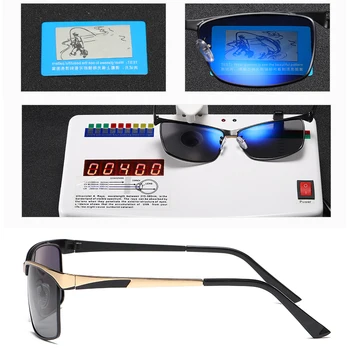 Spolaryzowane okulary dla mężczyzn UV400 okulary do jazdy męskie markowe retro okulary dla mężczyzn w 2020 okulary oculos Vintage z skrzynią