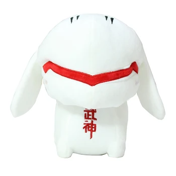 Гэндзи 22 cm OW Over lalki Biały Królik anime zabawki wypchane zwierzęta dla dziewczyn dzieci kochanek dzieci prezent na boże Narodzenie 25 cm