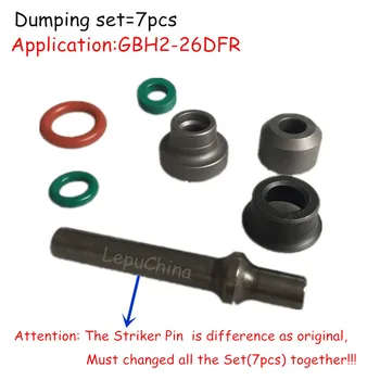 Wysokiej jakości zamiennik dempingowego zestawu do BOSCH GBH2-26DFR GBH 2-26DFR Striker Pin,Thrhst pierścień