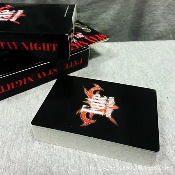 54 arkuszy/zestaw anime Fate/stay Night Poker Cards cosplay gry planszowe karty z życzeniami fanów prezent