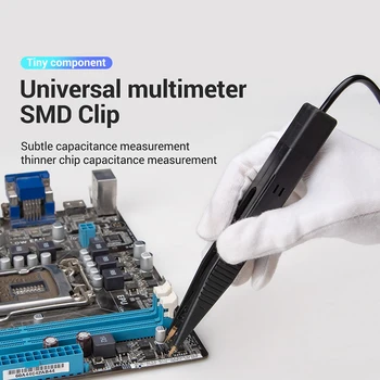 SMD Chip component LCR testing tool miernik tester miernik uchwyt sondy ołowiany pinceta do FLUKE for Vichy