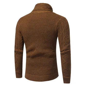 Sweter cardigan mężczyźni męski marki dorywczo cienkie swetry mężczyźni Rogi klamra gruba хеджирующая golf męski sweter XXL