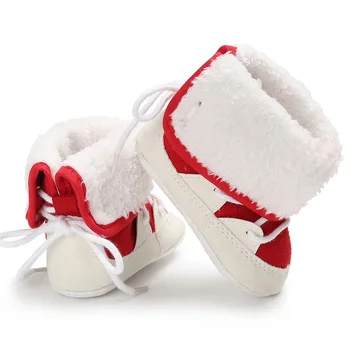 Zima męski dziecko 0-1 lat ciepłe zimowe buty dla Dzieci buty dziecko