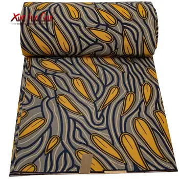 Afrykańska tkaniny XiaoHuaGua Brand Cotton Fitted Ankara Little Drop Print Fabric ubrania projektowe sukienka 40FS1396