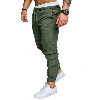 Marka męskie długie spodnie 2019 jesienna moda kolorem biegacze spodnie hip-hop ulica odzież casual spodnie anty-brudny kombinezon khaki