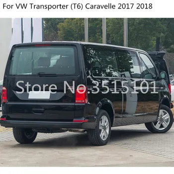 Boczne drzwi samochodu wykończenie taśmy odlewania ABS chrom strumień panel zderzak bluzy 6szt do VW Transporter (T6) Caravelle 2017 2018 2019