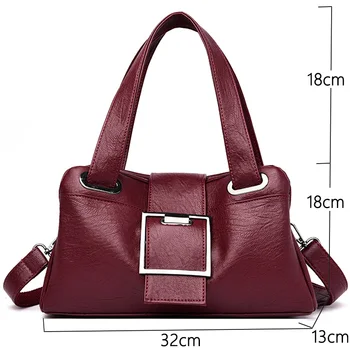 Luksusowe markowe torby na ramię damskie skórzane torby na ramię dla kobiet wysokiej jakości owczej skóry torebki damskie Sac A Main Ladies Bag