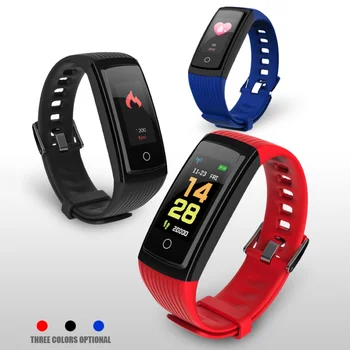 V5S IP67 Band Fitness Tracker Smart Watch Sport Smart Bracelet Heart Rate Blood Pressure Smartband Monitor Health Wristband