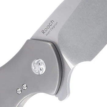 Kizer nóż myśliwski płoć KI4477 tytanowy nóż karambit wysokiej jakości s35vn Flipper nóż odkryty narzędzia ręczne