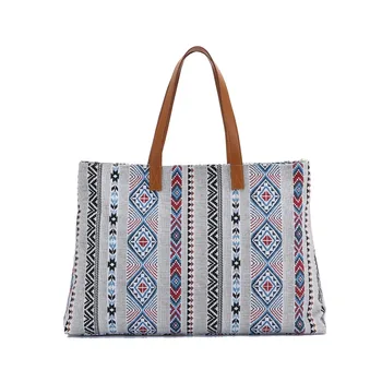BOHO Gypsy Women Luxury Tote Bag Large Shopper Bag Designer inspired Bohemian Beach Travel Weekender Gym Mummy Diaper Bag