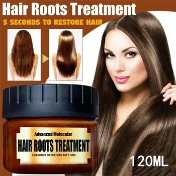 120 ml naturalny tonik кератиновая maska do włosów leczenie Advanced Molecular Hair Roots Treatment Bouncy Restore Healthy Soft Hair Care