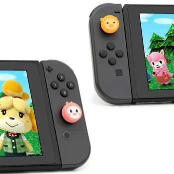 Cute Kaczka Królik Dla Kciuka, Uchwyt Pokrywa Dla Nintendo Przełącznik Joystick Pokrowiec Silikonowy Ochrony Etui Na Nintendo Przełącznik Akcesoria