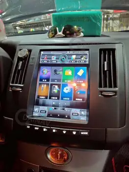 Pionowy ekran Android Car Radio nawigacja GPS dla Infiniti FX35 2003-2007 Tesla Style Car Multimedia odtwarzacz DVD