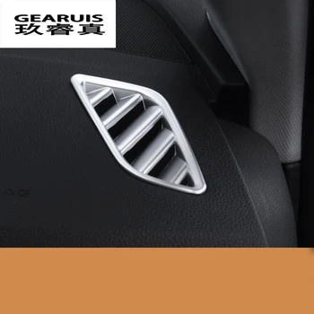 Stylizacja samochodu otworów wentylacyjnych klimatyzacji ramka pokrywa wykończenie wnętrz akcesoria воздуховыпускная pasek naklejki do Audi A4 B9 2017 wnętrze