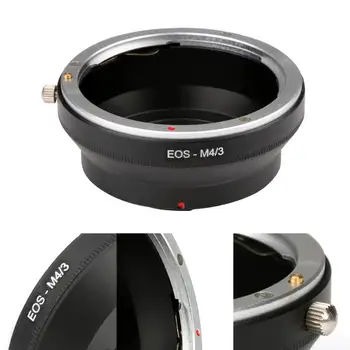 Dla EOS-M4/3 Canon EOS EF Mount Lens To Micro 4/3 Adapter Ring Olympus M43 E-P1/E-P2/E-PL1 i Panasonnic G1/G2/GF1/GH1/GH2