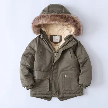 ZWY626 Fashion Children Cotton Coat&Outwear,Baby Girls winter Warm jacket,kurtki zimowe Baby White Fur coat kurtka, odzież wierzchnia