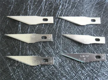 200 szt./lot Airlfa #11 BLADES X-ACTO Blades to suit #1 HOBBY KNIFE XACTO XZ211 quality