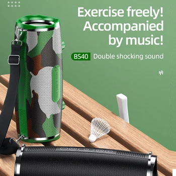 HOCO Sport Bluetooth, głośnik przenośny AUX dla iPhone Samsung bezprzewodowy do telefonu komputer samochód z TF odkryty odtwarzacz audio muzyka
