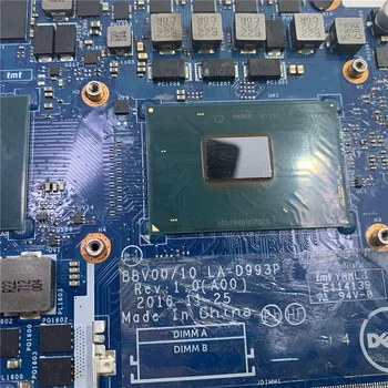 LA-D993P płyta główna I7-7700 GTX1050TI 4GB dla DELL Inspiron 15 7567 płyta główna DDR3 GTX 1050TI Intel Integrated 90 Days SHELI