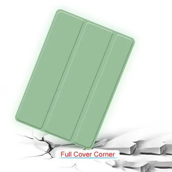 Essidi Miękki silikonowy pokrowiec dla ipada 2 3 4 5 6-generacji klapka Utra Slim Tablet Stand Protect Case Sleeve for ipad Air 1 2