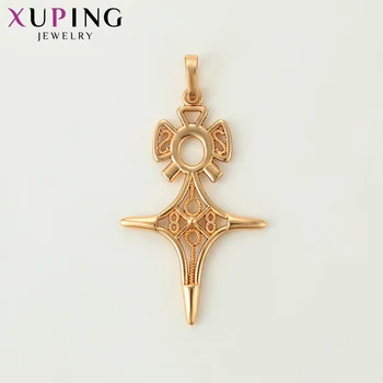 Xuping Jewelry retro dokręcenie na krzyż naszyjnik wisiorek wiejski styl dla kobiet lub mężczyzn Prezenty na Dzień Dziękczynienia 31047