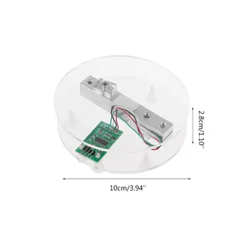 Cyfrowy czujnik masy tensometru HX711 AD Converter Breakout Module 5 kg przenośne elektroniczne wagi kuchenne dla Arduino Scale new
