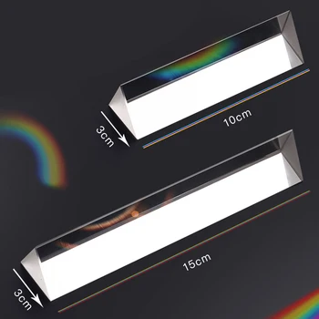 Akcesoria do studia fotograficznego DIY Crystal Rainbows szkło optyczne magiczne tło zdjęcia Pryzmat Glow Ligh Effect dekoracyjny rekwizyty