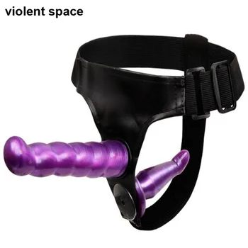Podwójny strap-on dildo realistyczne gay sex zabawki dla kobiet relaksacyjny, sex klasyczny strapon anal dildo ogromne wibratory dla kobiet Sexshop Horse penis Godemichet