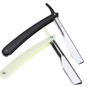 Czarny koń ostrze rocznika maszynki retro prawdziwy nóż włosy brzytwa ostrze noża golenia brzytwa narzędzia fryzjerskie prezenty G1125