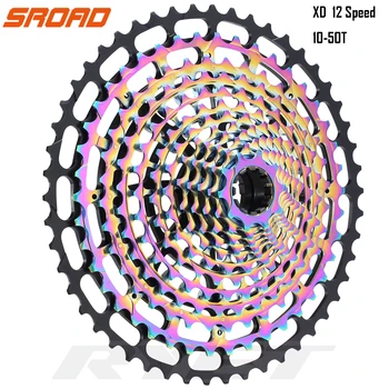 SROAD rower górski 10-50 t kaseta 12 W Velocidade rower kaseta MTB Gwiazdka XD SuperLight k7 12 w Freewheel dla Shimano/SRAM