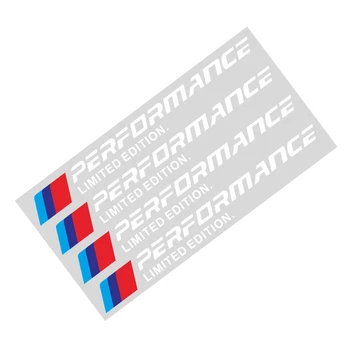 4szt motoryzacja klamka naklejka M Power Performance BMW 1 3 4 5 7 Series GT X Series F10, F25 F30 F31 F34 zewnętrzne akcesoria