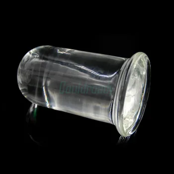 Crylinder Glass dildo wielki ogromny duży szklany penis Kryształowy korek analny kobiety sex zabawki dla kobiet G spot stymulator różdżka zabawy