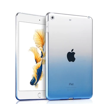 Fundas for iPad 2018 Case iPad 6th Generation Tablet Case for iPad 9.7 2017 5th 5 6 Gen Gradient Crystal Silicon Case tylna pokrywa