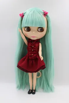 Blygirl lalka jasno zielony Liu High proste włosy lalki 30 cm lalka 1/6 Blyth lalka moda, zwykłe stawy ciała 7