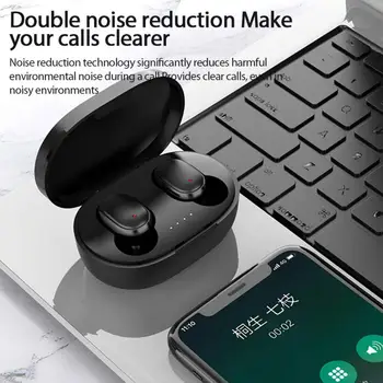 5.0 Bluetooth słuchawki Xiaomi Redmi Airdots A6S PRO TWS słuchawki bezprzewodowe słuchawki stereo mikrofon z ładowania skrzynią