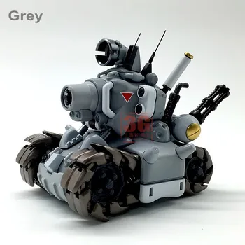 1:35 Super Vehicle M. S Evolve Assembly Model Tank No Need Glue Can Load Weapon Blue/Grey Cool Model Collection DIY YH001